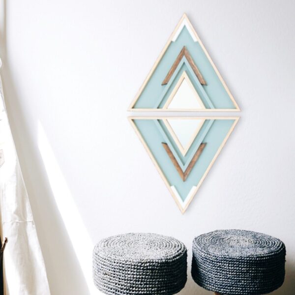 4 Geometric Jazz: Triangle Art with Mirror IV