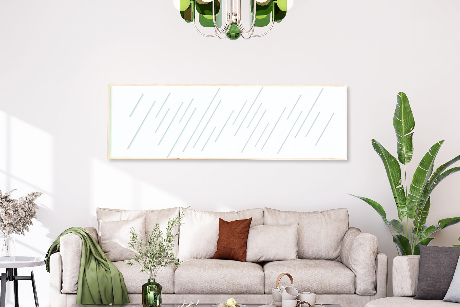 Luminous Rhythm : Modern minimalist Art