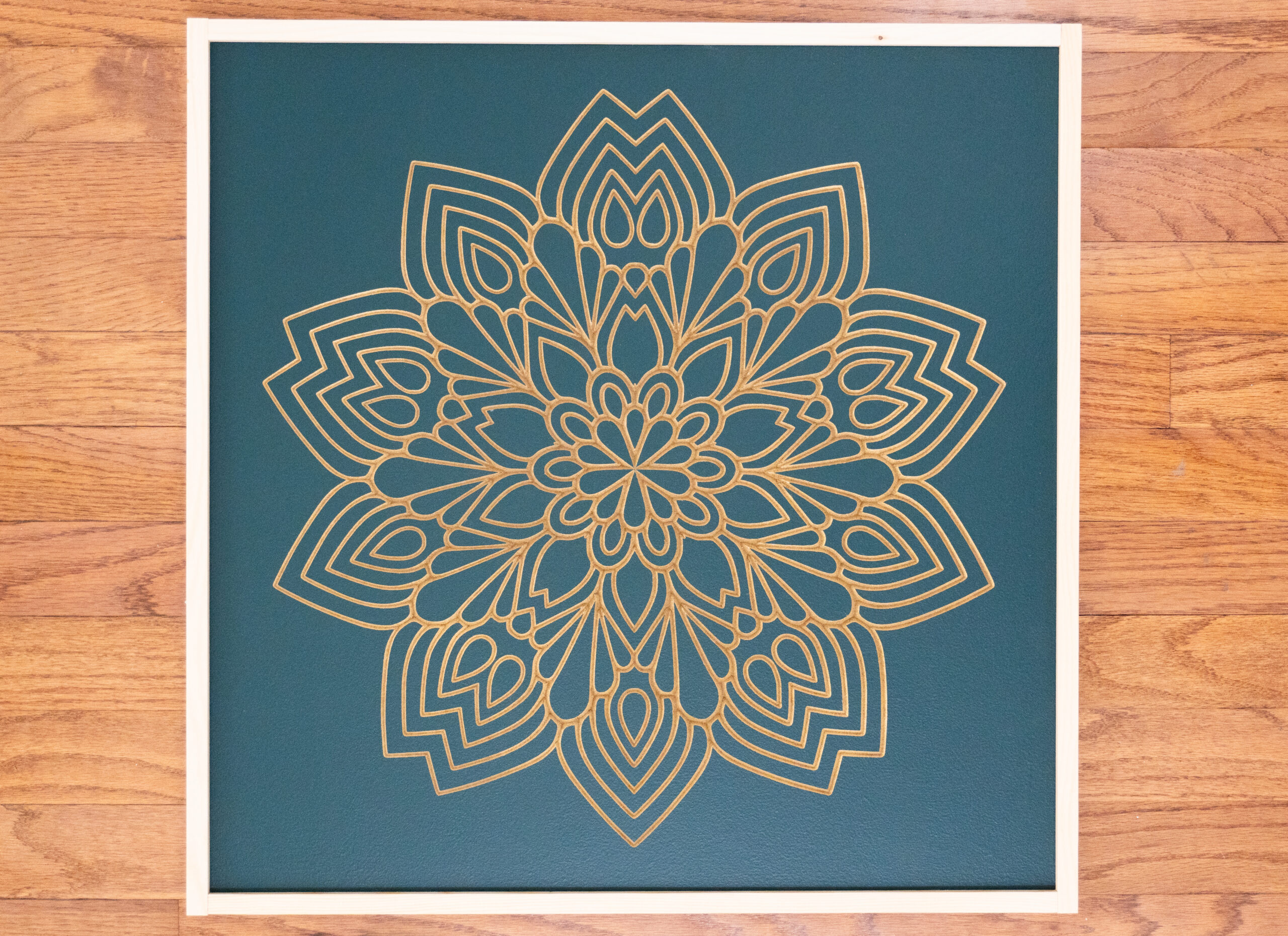 Mandala Collection: Lucky Bloom I Dark Green