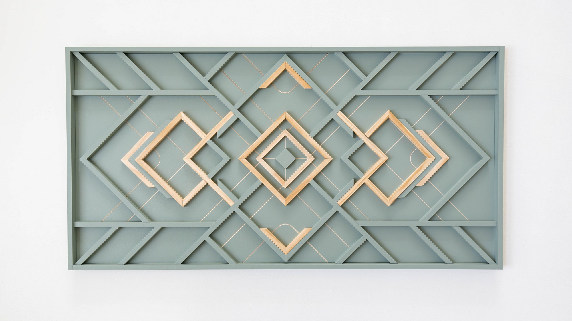 Art Deco Wood Wall Art